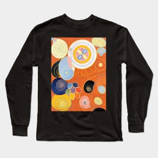 High Resolution Hilma af Klint Group Iv No 3 Youth 1907 Long Sleeve T-Shirt